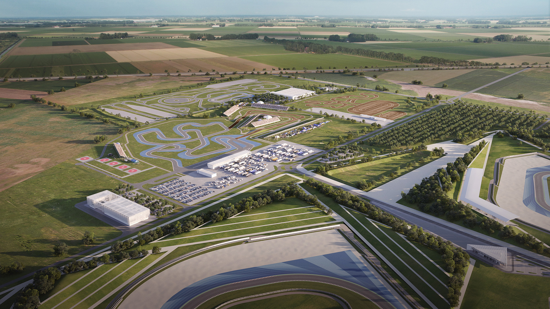 Hajdúnánási MotoGP versenypálya és sportkomplexum másodlagos pályái