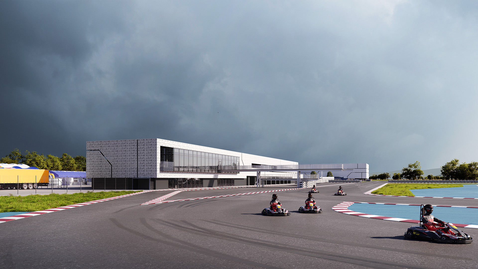 Hajdúnánási MotoGP versenypálya gokart és rallycross csarnoka
